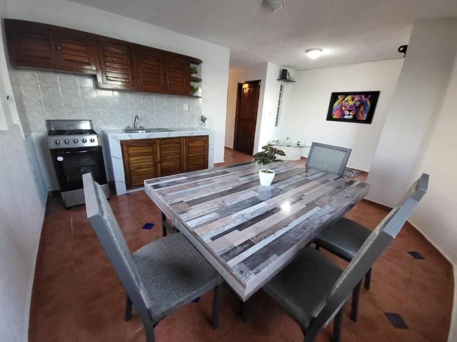 2 Rooms Apartment With Private Beach In Puerto Juarez Cancun Bagian luar foto