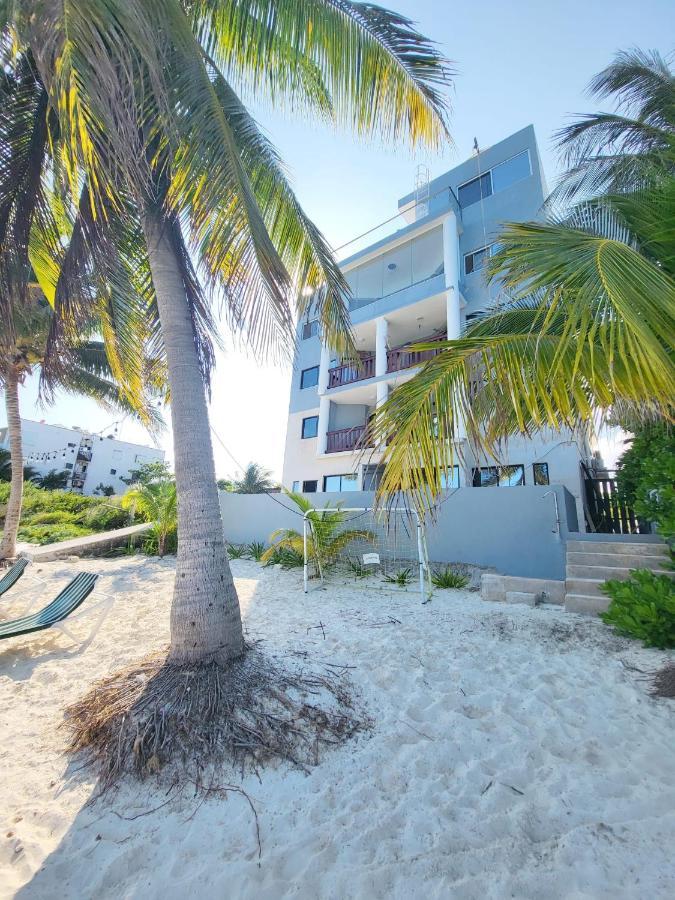 2 Rooms Apartment With Private Beach In Puerto Juarez Cancun Bagian luar foto